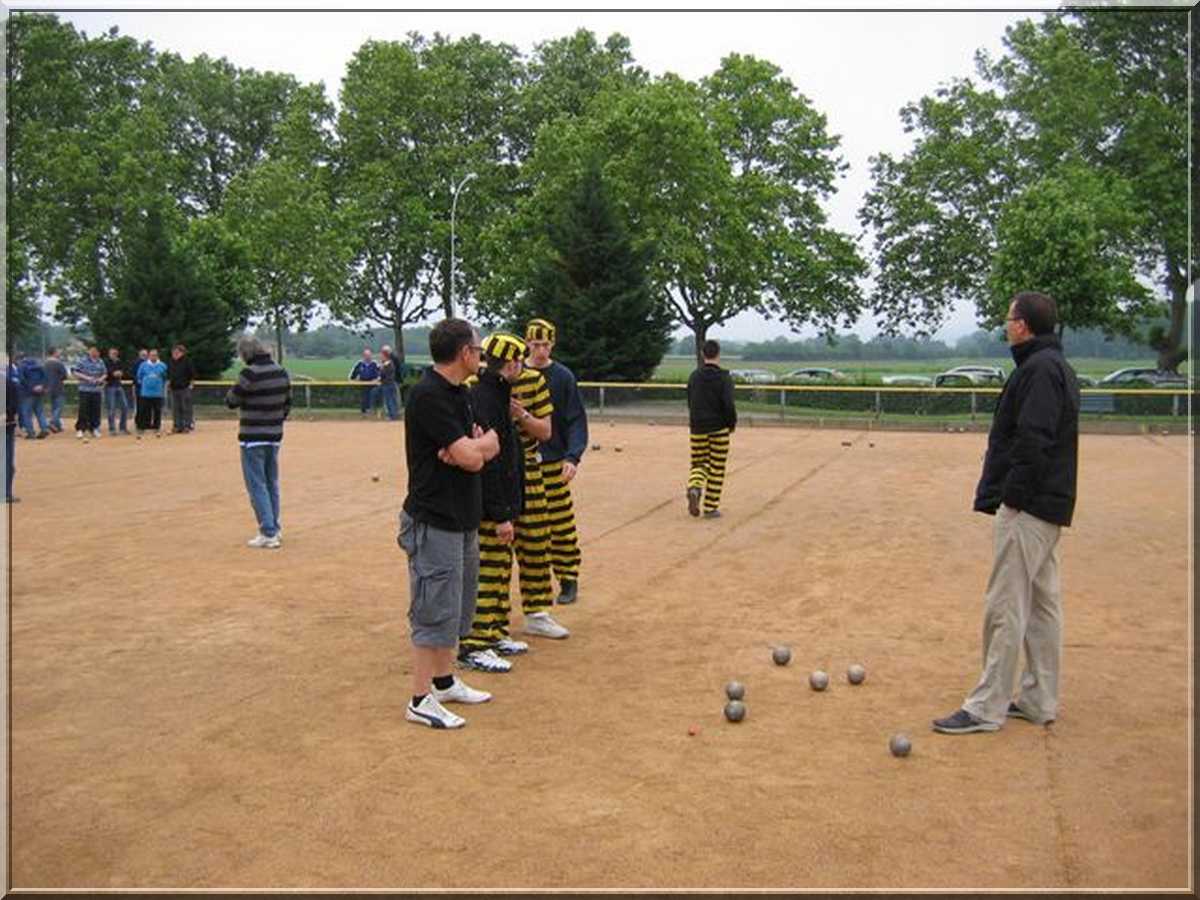 Concours De Boules Lyonnaise Dans La Loire